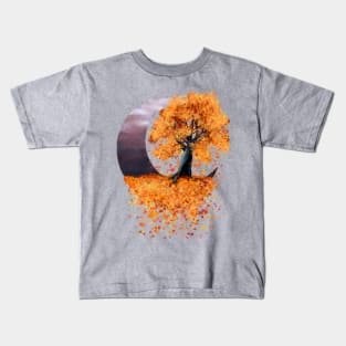 Autumn Moon Kids T-Shirt